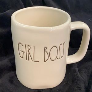 Rae Dunn girl boss mug